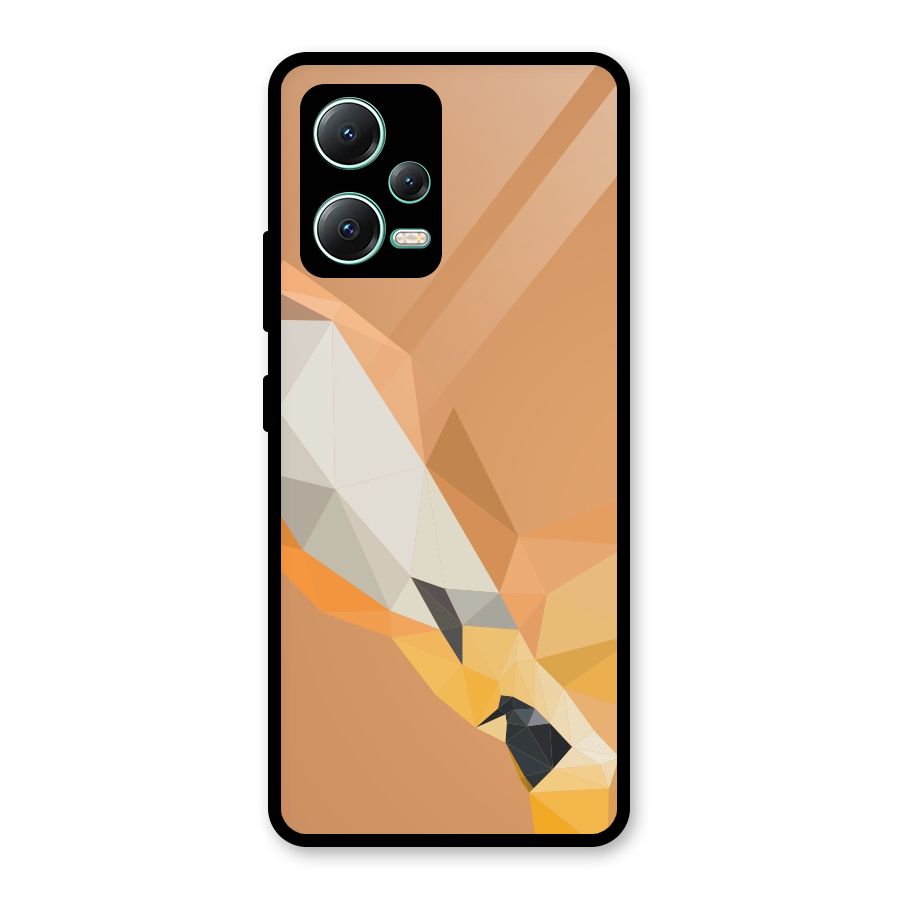 Cute Deer Glass Back Case for Redmi Note 12 5G
