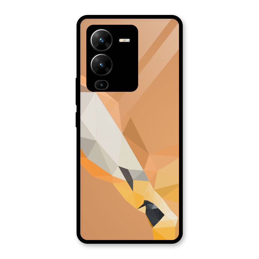 Cute Deer Glass Back Case for Vivo V25 Pro