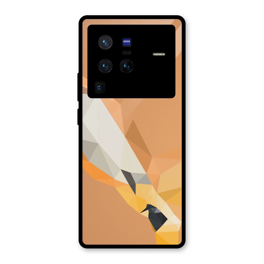 Cute Deer Glass Back Case for Vivo X80 Pro