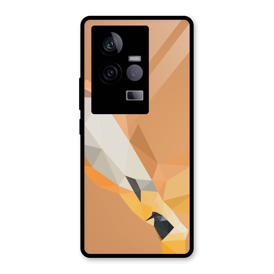 Cute Deer Glass Back Case for Vivo iQOO 11 5G