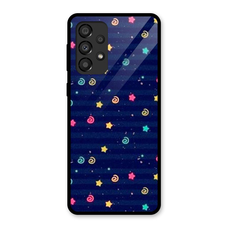 Cute Design Glass Back Case for Galaxy A33 5G
