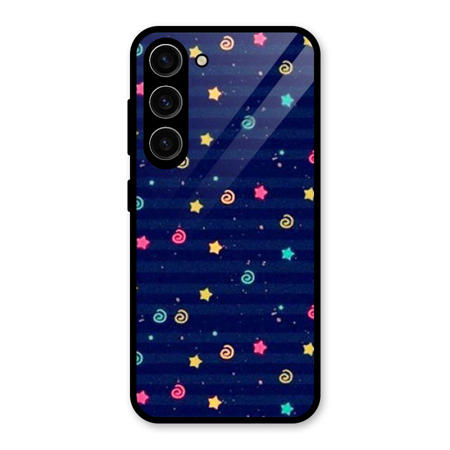 Cute Design Glass Back Case for Galaxy S23