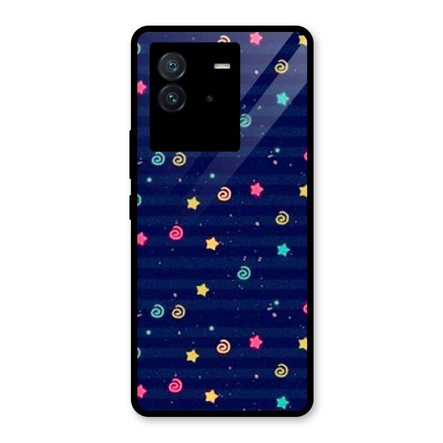 Cute Design Glass Back Case for Vivo iQOO Neo 6 5G