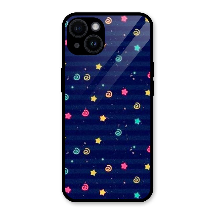 Cute Design Glass Back Case for iPhone 14