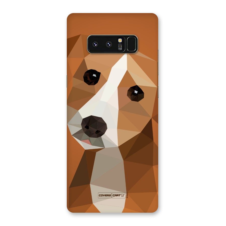 Cute Dog Back Case for Galaxy Note 8