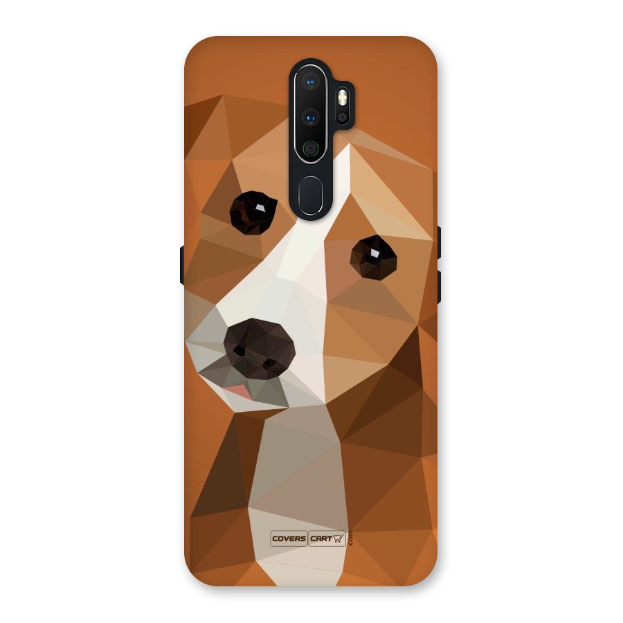 Cute Dog Back Case for Oppo A5 (2020)