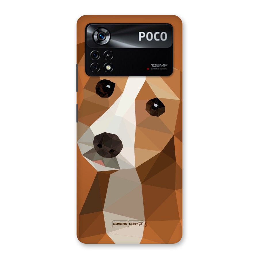Cute Dog Back Case for Poco X4 Pro 5G