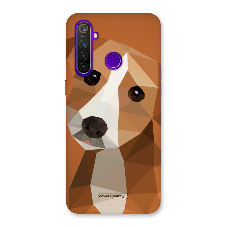 Cute Dog Back Case for Realme 5 Pro