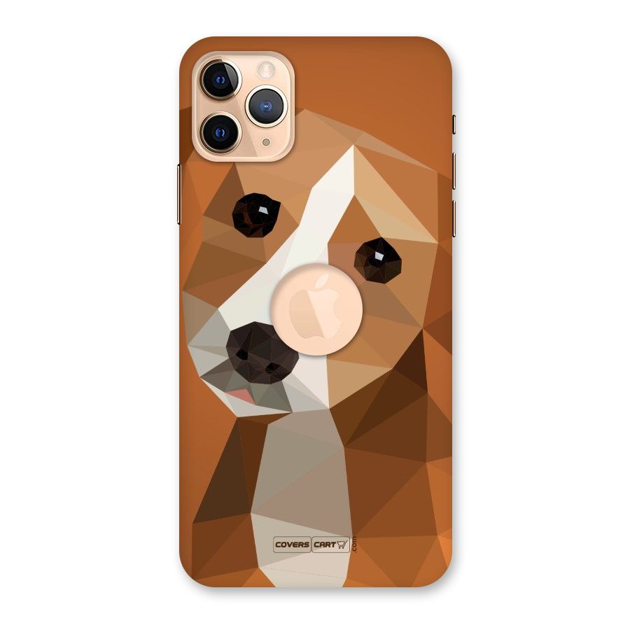 Cute Dog Back Case for iPhone 11 Pro Max Logo Cut