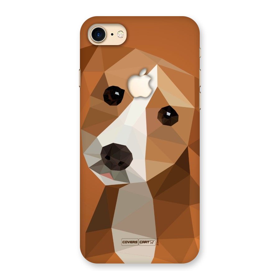 Cute Dog Back Case for iPhone 7 Apple Cut