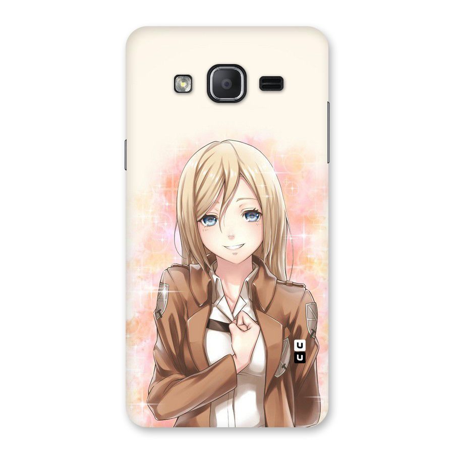 Cute Girl Art Back Case for Galaxy On7 2015