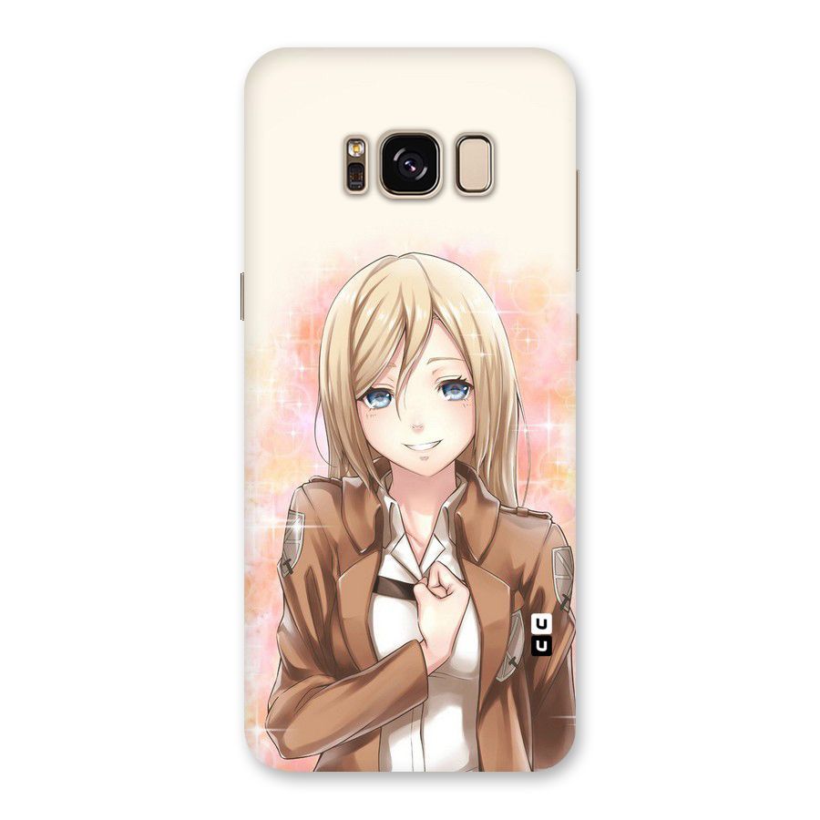 Cute Girl Art Back Case for Galaxy S8