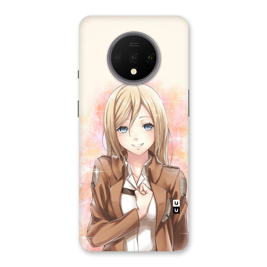 Cute Girl Art Back Case for OnePlus 7T
