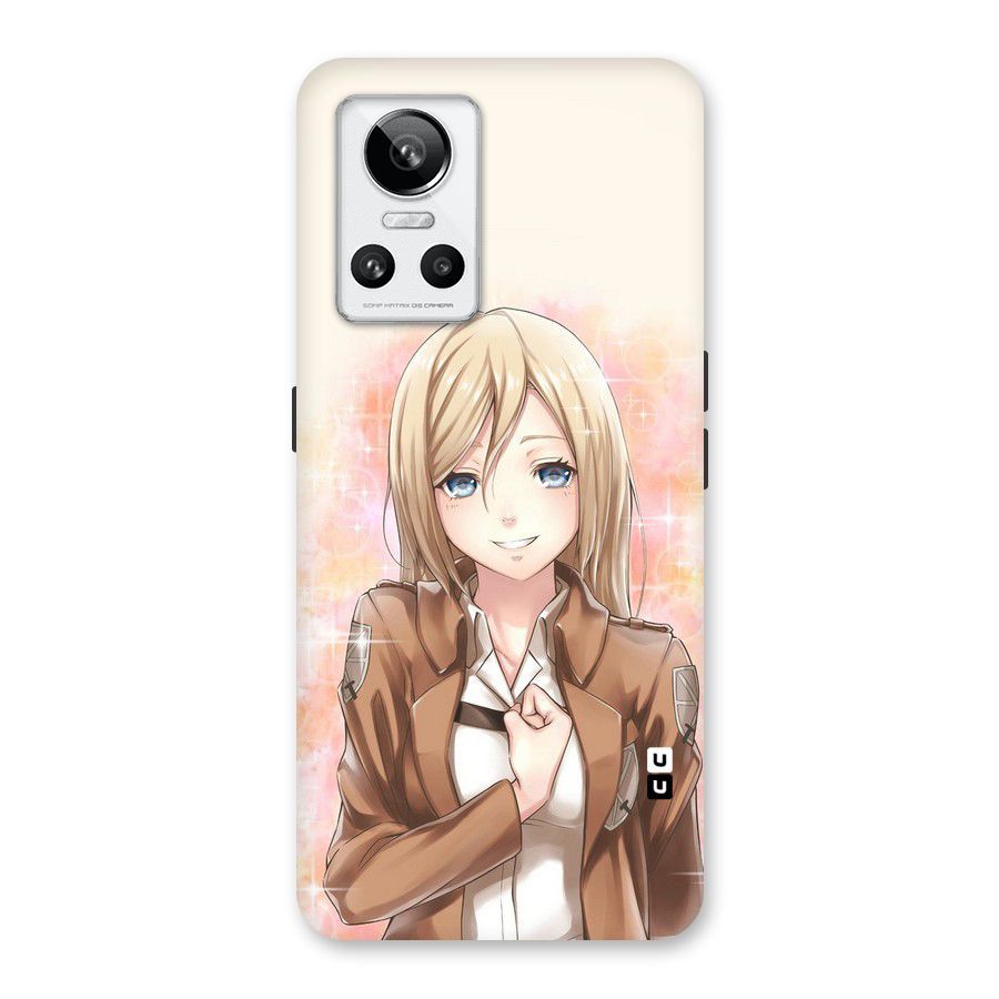 Cute Girl Art Back Case for Realme GT Neo 3