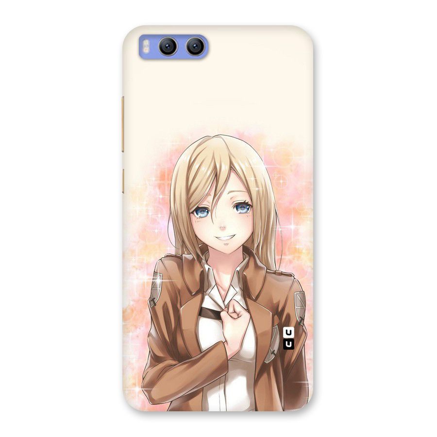 Cute Girl Art Back Case for Xiaomi Mi 6