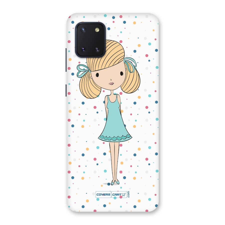 Cute Girl Back Case for Galaxy Note 10 Lite