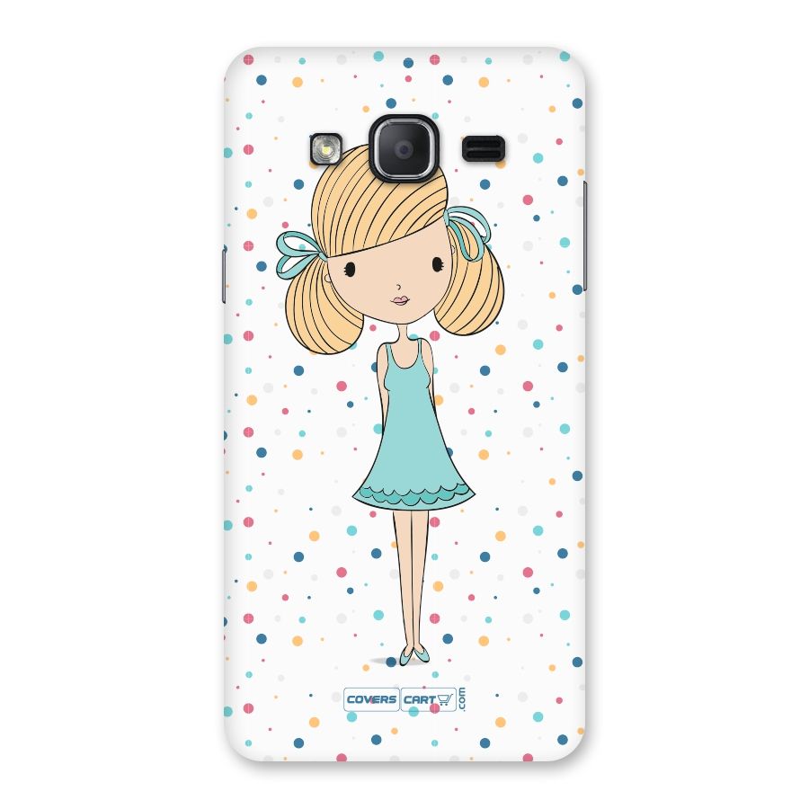 Cute Girl Back Case for Galaxy On7 2015