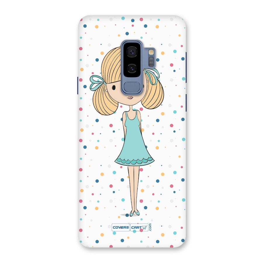 Cute Girl Back Case for Galaxy S9 Plus