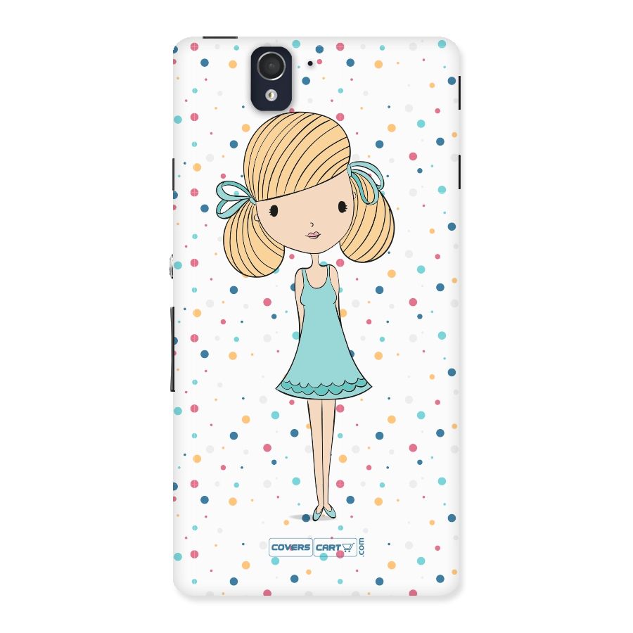 Cute Girl Back Case for Sony Xperia Z