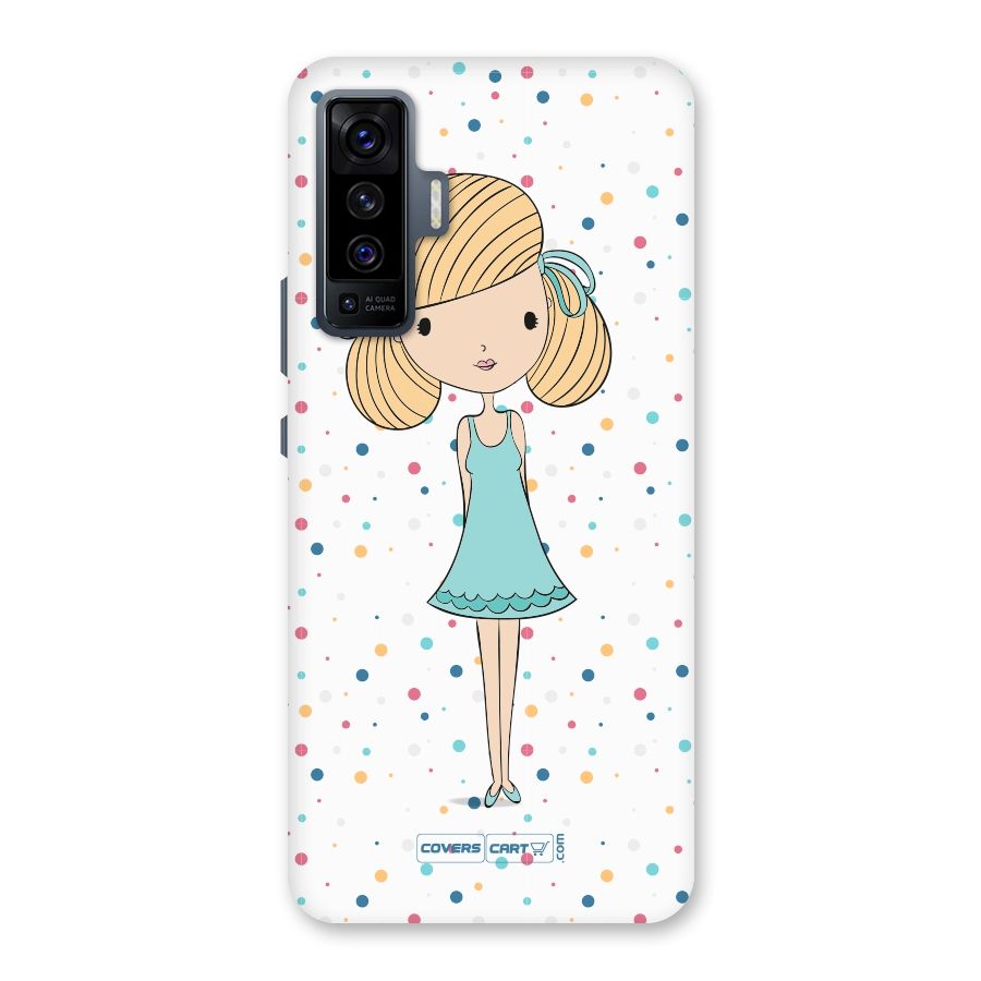 Cute Girl Back Case for Vivo X50