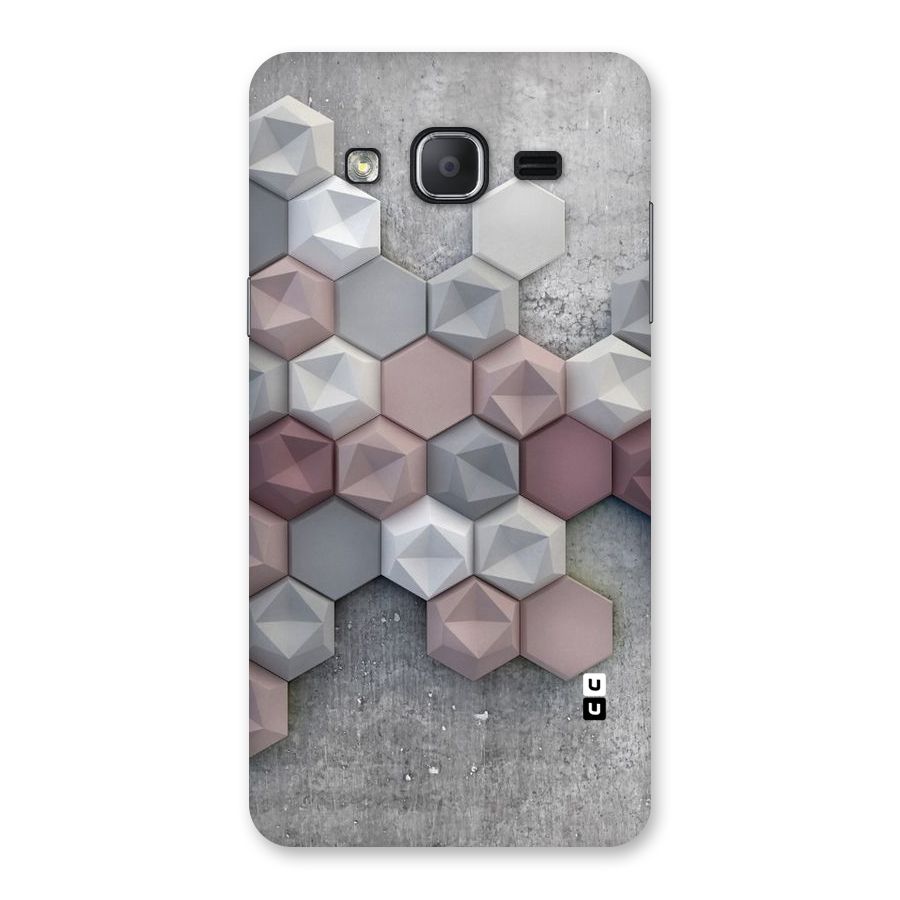 Cute Hexagonal Pattern Back Case for Galaxy On7 2015
