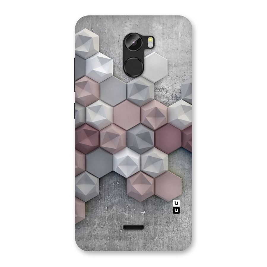 Cute Hexagonal Pattern Back Case for Gionee X1