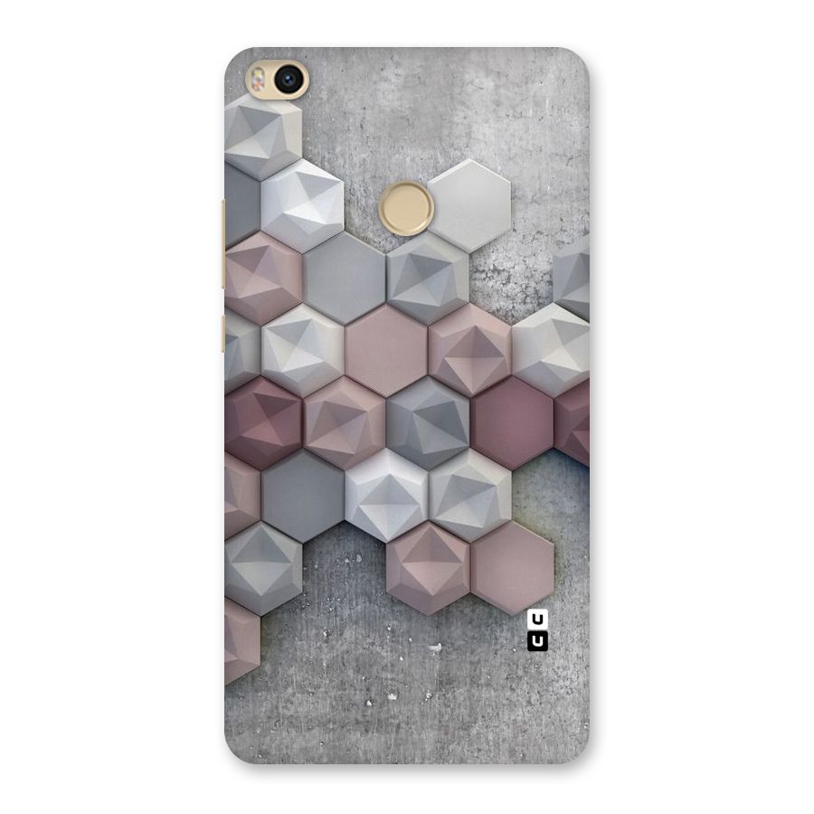 Cute Hexagonal Pattern Back Case for Mi Max 2