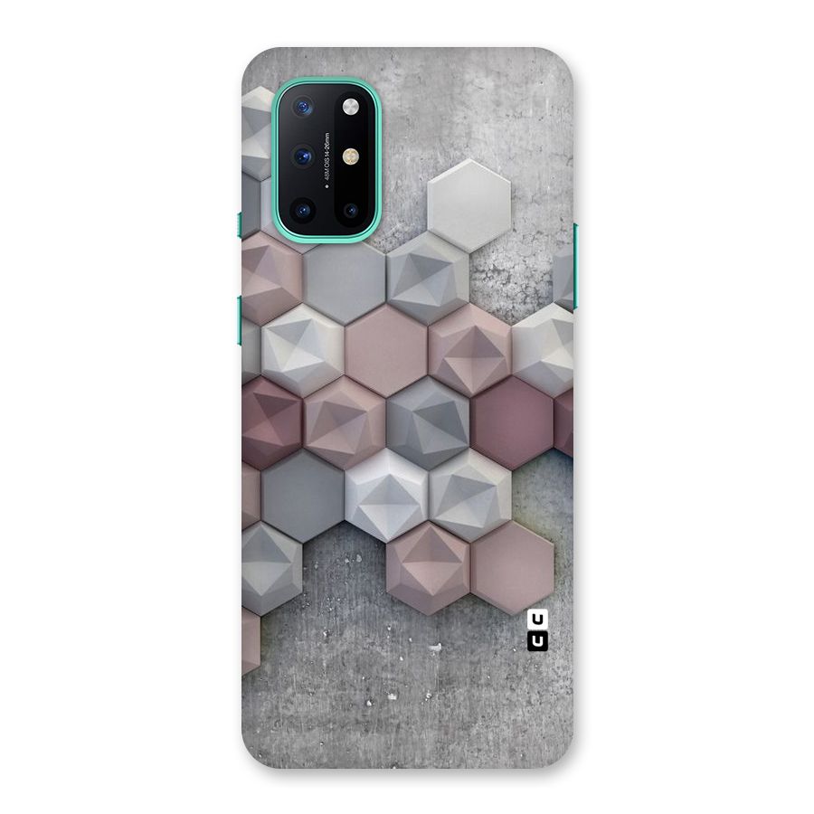 Cute Hexagonal Pattern Back Case for OnePlus 8T