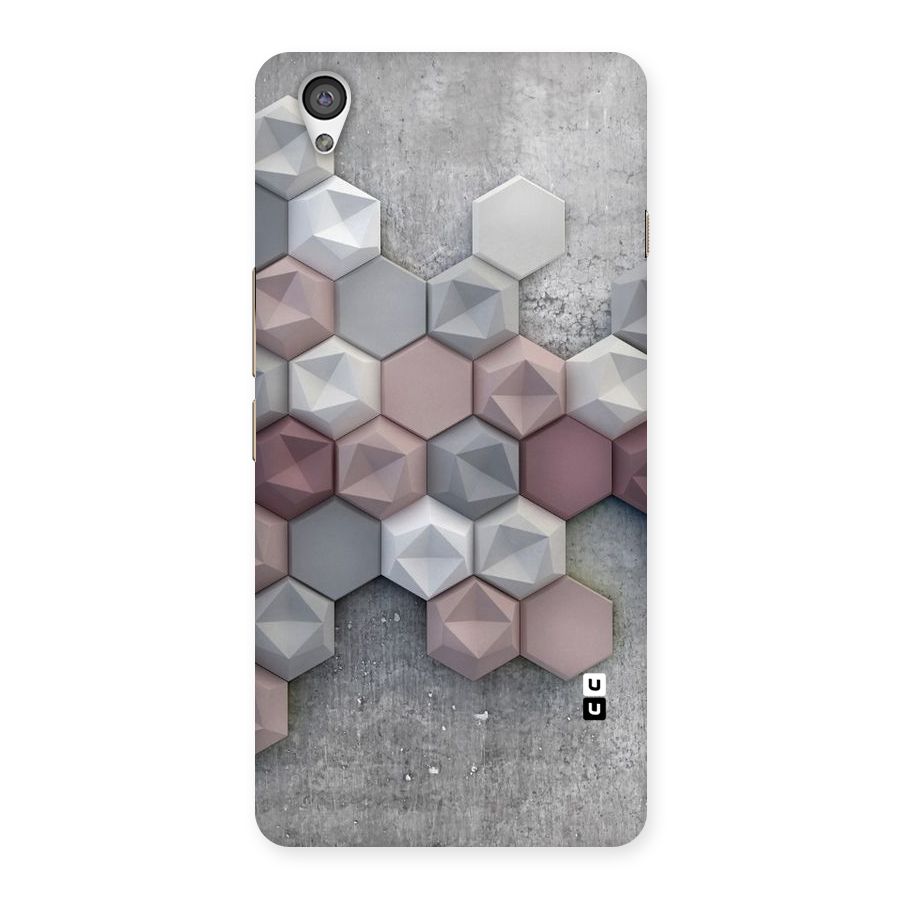Cute Hexagonal Pattern Back Case for OnePlus X