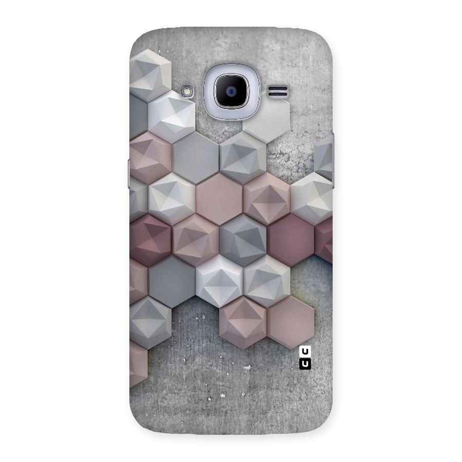 Cute Hexagonal Pattern Back Case for Samsung Galaxy J2 Pro