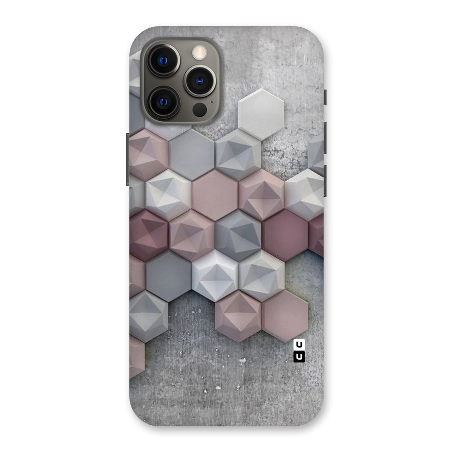 Cute Hexagonal Pattern Back Case for iPhone 12 Pro Max