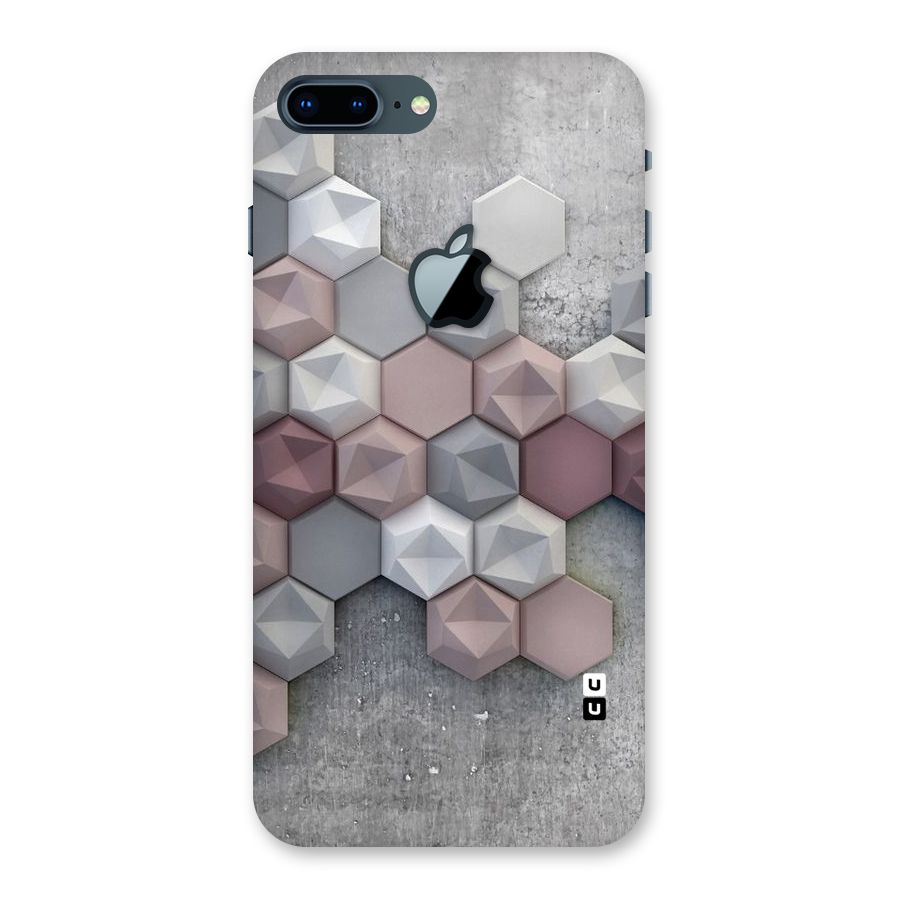 Cute Hexagonal Pattern Back Case for iPhone 7 Plus Apple Cut