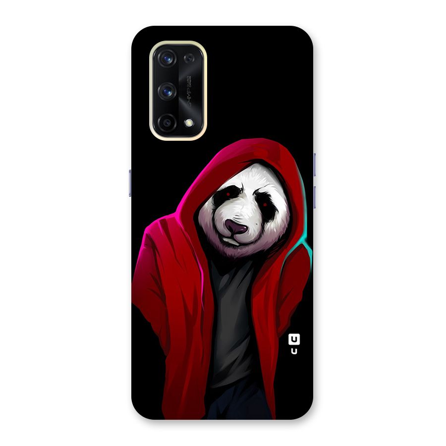 Cute Hoodie Panda Glass Back Case for Realme X7 Pro