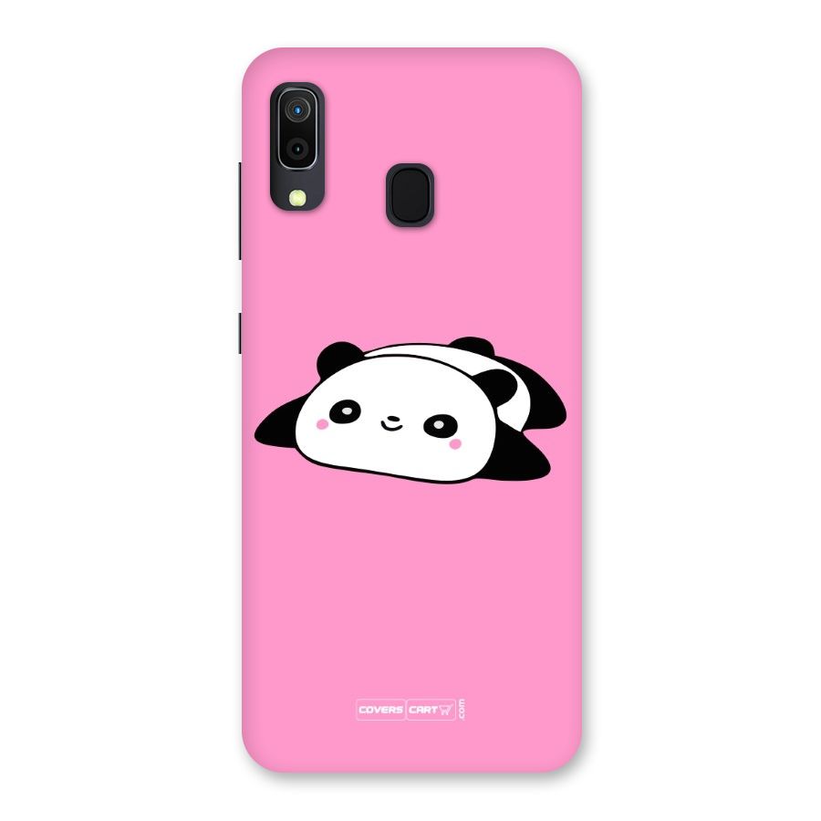 Cute Lazy Panda Back Case for Galaxy A30