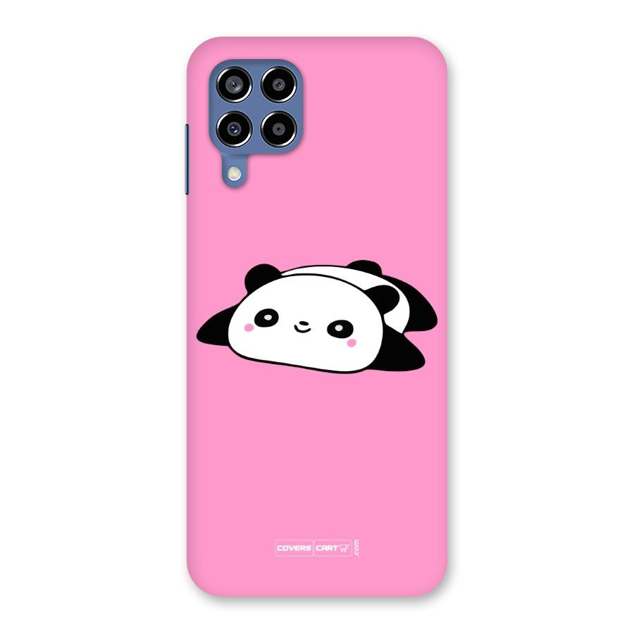 Cute Lazy Panda Back Case for Galaxy M53 5G