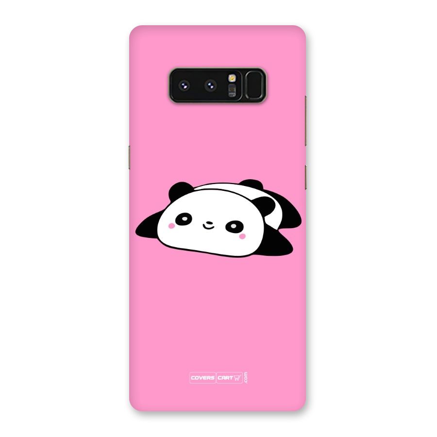 Cute Lazy Panda Back Case for Galaxy Note 8