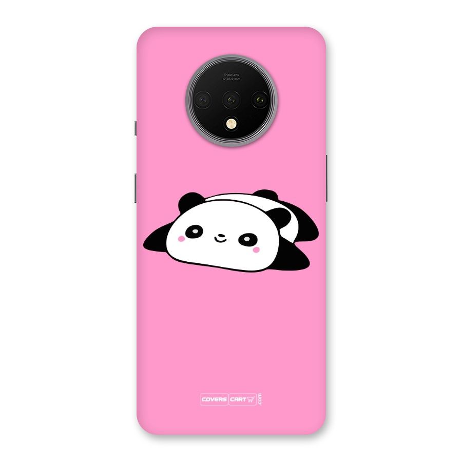 Cute Lazy Panda Back Case for OnePlus 7T