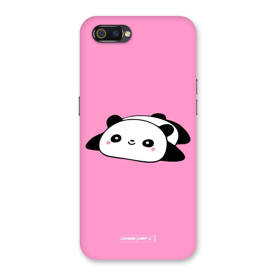 Cute Lazy Panda Back Case for Realme C2