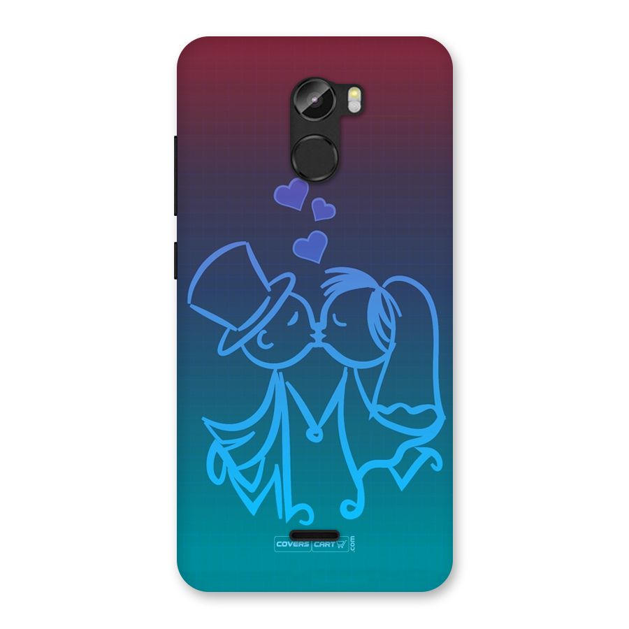 Cute Love Back Case for Gionee X1