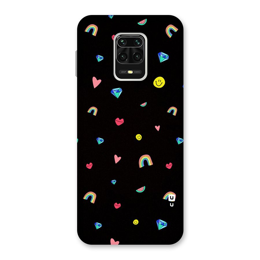 Cute Multicolor Shapes Back Case for Redmi Note 9 Pro Max