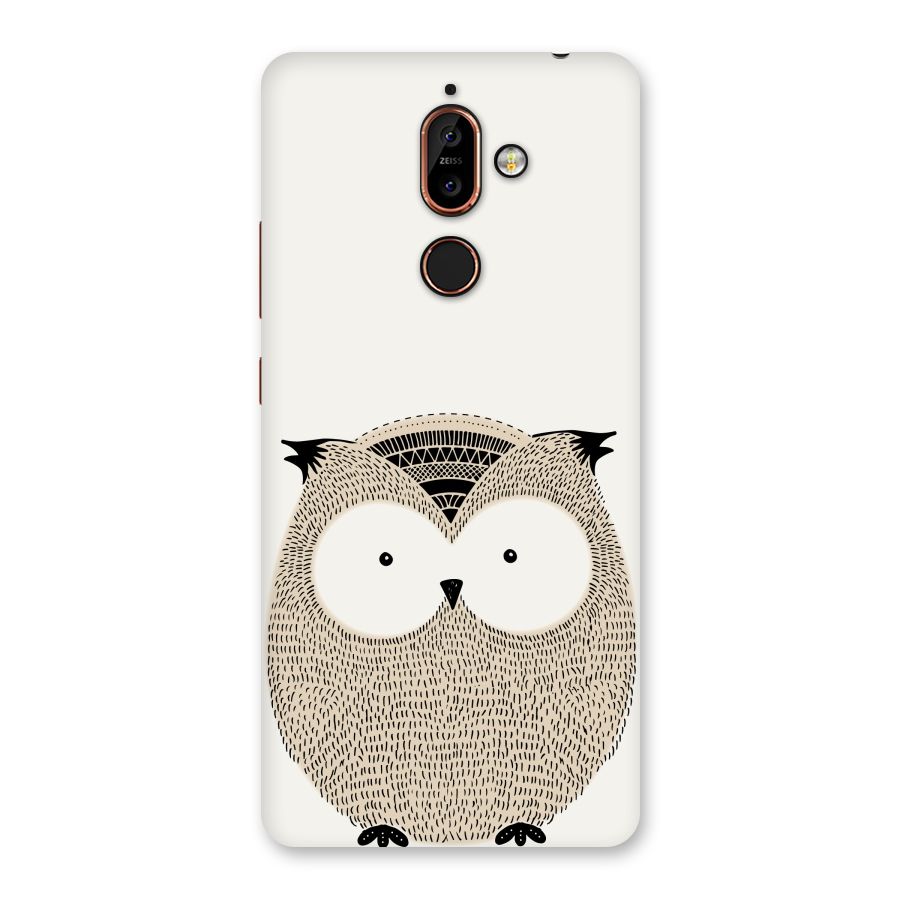 Cute Owl Back Case for Nokia 7 Plus