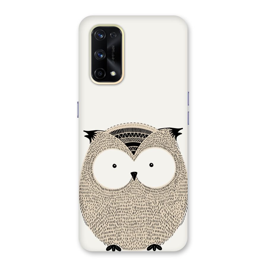 Cute Owl Glass Back Case for Realme X7 Pro