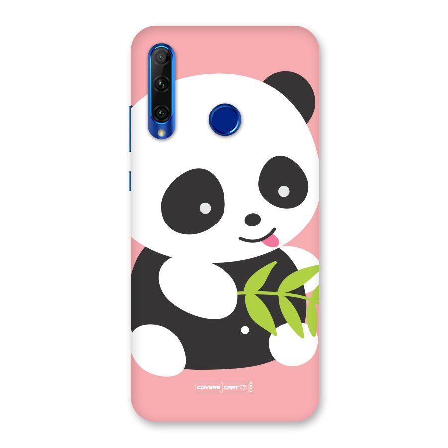 Cute Panda Pink Back Case for Honor 20i