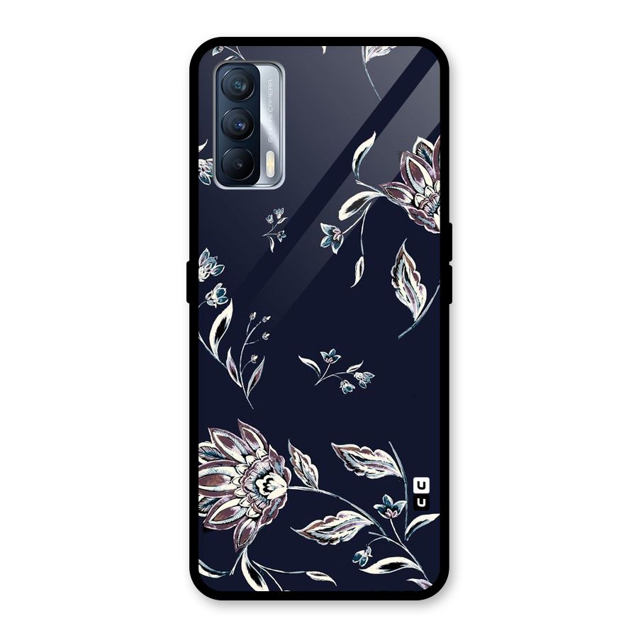 Cute Petals Glass Back Case for Realme X7