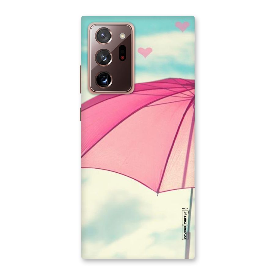 Cute Pink Umbrella Back Case for Galaxy Note 20 Ultra