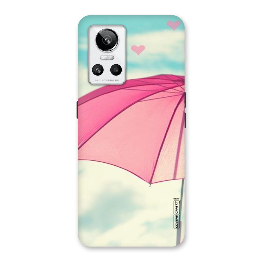 Cute Pink Umbrella Back Case for Realme GT Neo 3