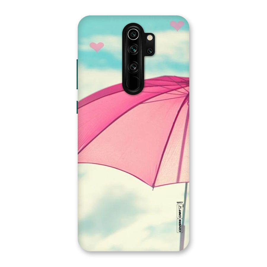 Cute Pink Umbrella Back Case for Redmi Note 8 Pro