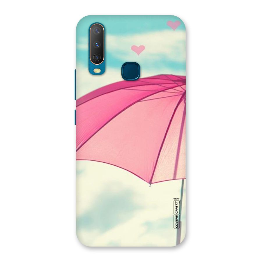 Cute Pink Umbrella Back Case for Vivo Y11