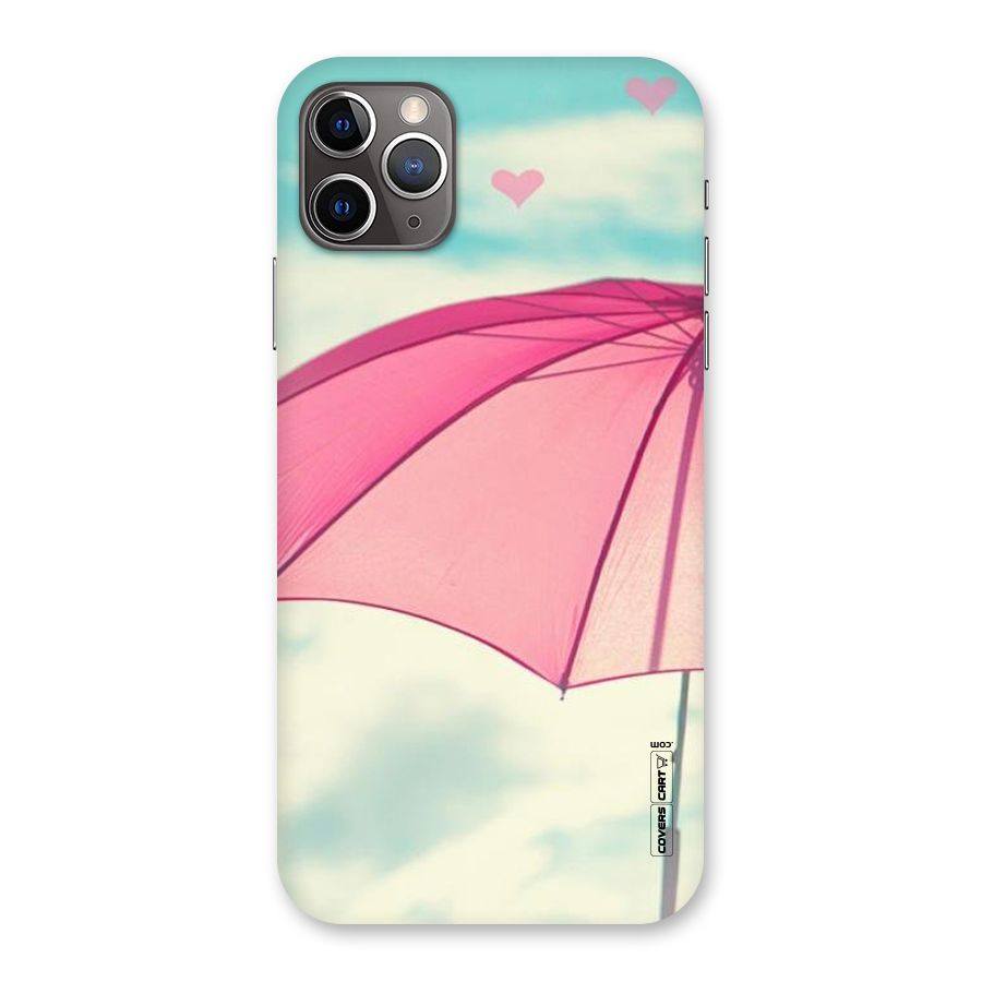 Cute Pink Umbrella Back Case for iPhone 11 Pro Max