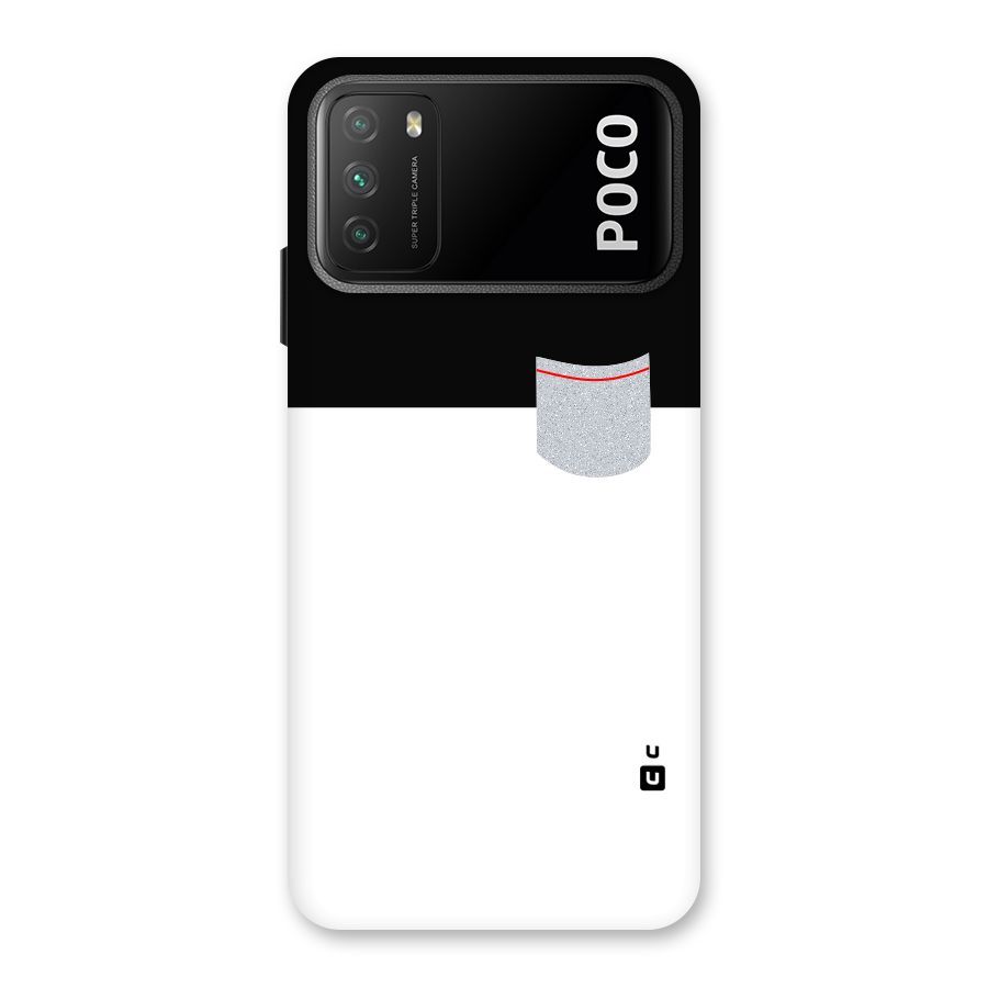 Cute Pocket Simple Back Case for Poco M3